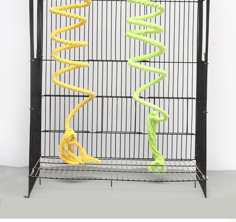 Accessoires pour oiseaux S/M, jouets pour perroquets, ChFuk Climbing, balançoire pour animaux de compagnie, document aléatoire, fournitures pour animaux de compagnie, tionniste et pour perroquet, D9096, 1PC