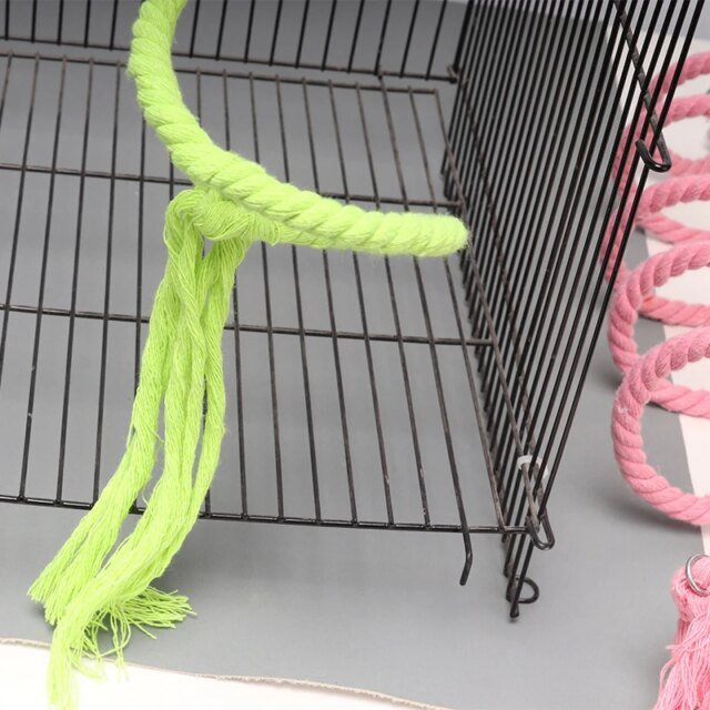 Accessoires pour oiseaux | jouets pour perroquets | balançoire pour animaux de compagnie – Image 3