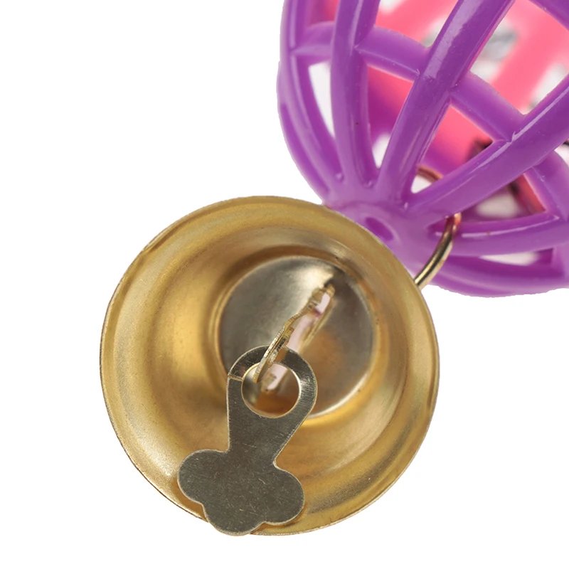 Jouets pour oiseaux de compagnie mignons, perruche d'escalade, morsure, mâcher avec frontal swing, cloche, balle, fournitures pour animaux de compagnie
