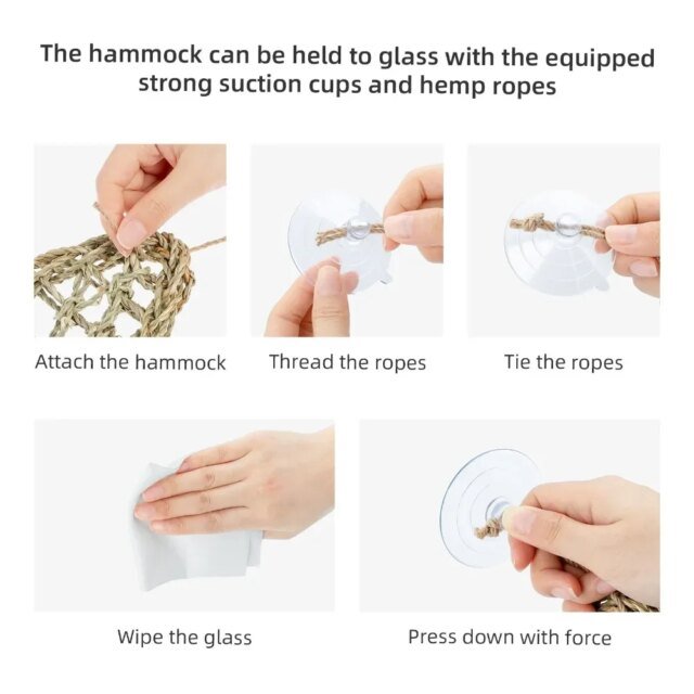 Hamac Dragon barbu pour reptiles | balançoire de lit pour animaux de compagnie – Image 3