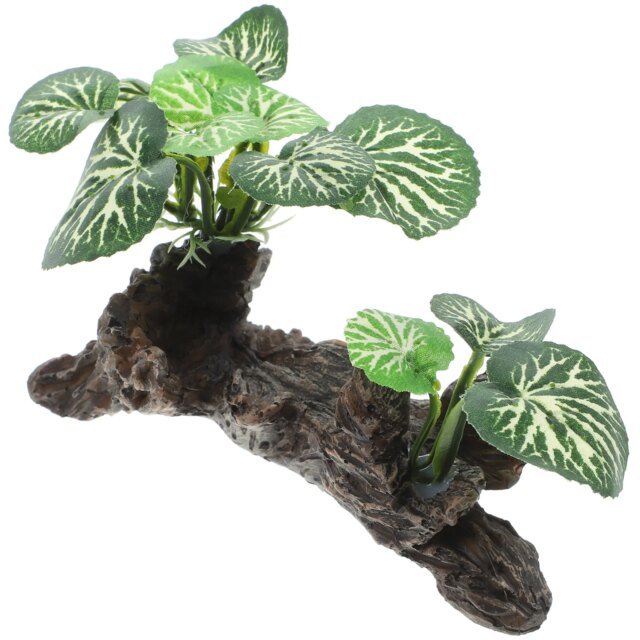 Ornements d'Aquarium en Résine Artificielle｜Simulation de Plantes Précieuses – Image 5