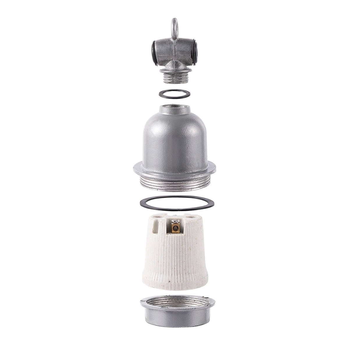 1 Pc E27 Reptile Pet Lézard Lampe Chauffante Norme Européenne Prise Fil Piggy Poulet Couvaison Spirale Chauffage Lampe Socket