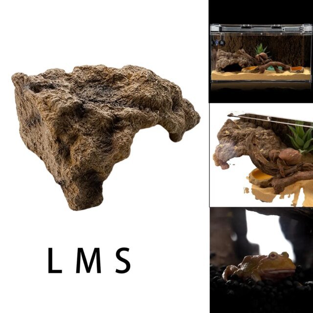 Cache-reptiles de simulation pour la diversification | accessoires de décoration – Image 3