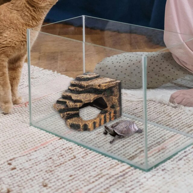 Plate-forme de repos pour tortue | plate-forme d'escalade pour reptiles | ornement d'aquarium – Image 5