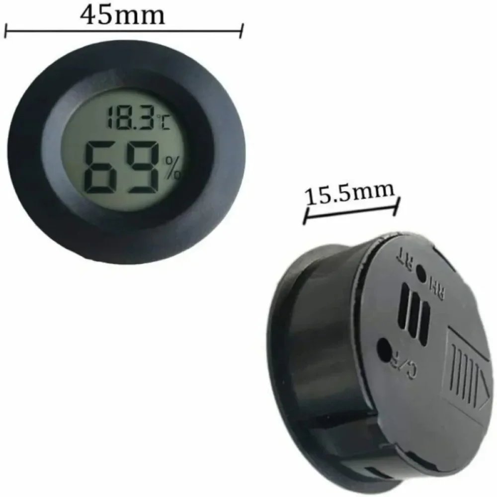 Therye.com-Humidificateur numérique pour reptiles, accessoires d'aquarium, capteur de température, haute précision, produits pour animaux de compagnie, climatisation Therye.com-Humidificateur numérique pour reptiles, accessoires d'aquarium, capteur de température, haute précision, produits pour animaux de compagnie, climatisation